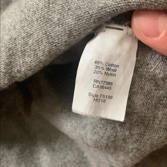 J crew cotton grey sweater size XXS - Picture 3 of 4